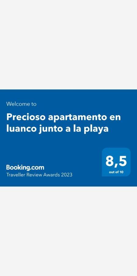 Precioso Apartamento En Luanco Junto A La Playa Kültér fotó